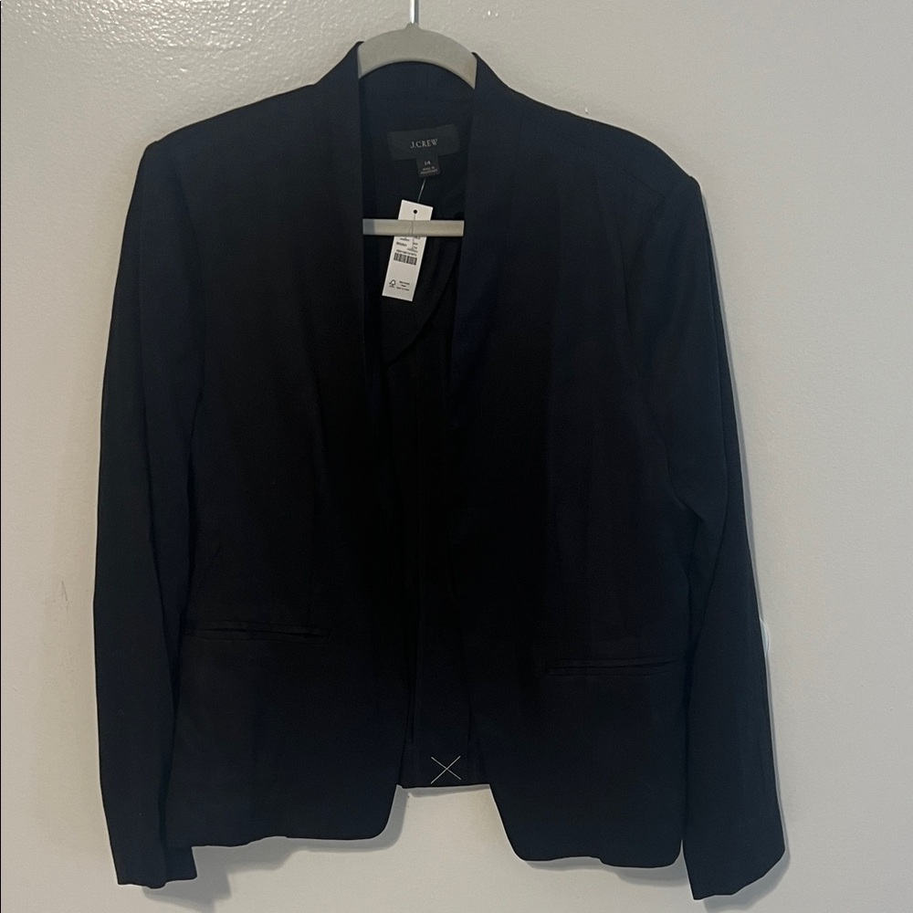 J. Crew Women's Elegant Black Blazer